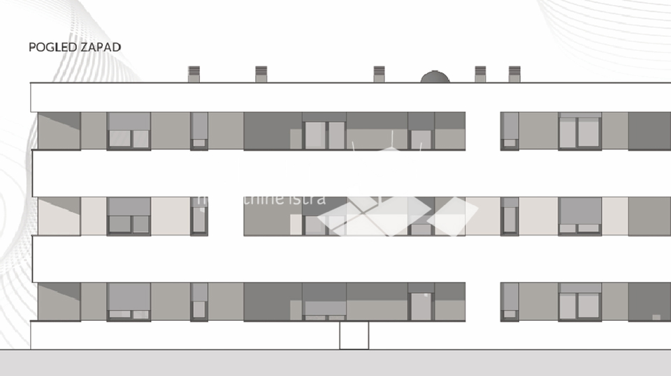 Istra, Pula, okolica, stan 58m2, 2SS+DB, drugi kat, parking, NOVO!! #prodaja