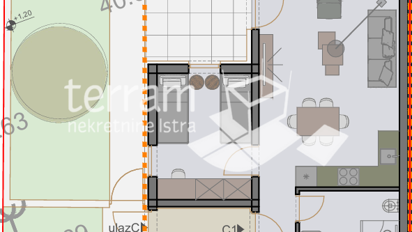 Istra&comma; Pula&comma; &Scaron;tinjan&comma; stan 55m2&comma; 2SS&plus;DB&comma; prizemlje&comma; vrt 60m2&comma; NOVO&comma; &num;prodaja