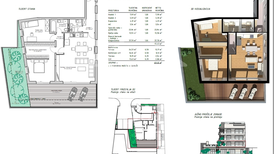 Wohnung, 120 m2, Verkauf, Rijeka - Pećine