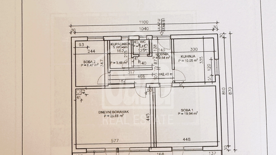 &Cacute;ikovi&cacute;i &ndash; 2S&plus;DB eta&zcaron;a ku&cacute;e &plus; 110 m&sup2; tavana&comma; parking&comma; mirna lokacija
