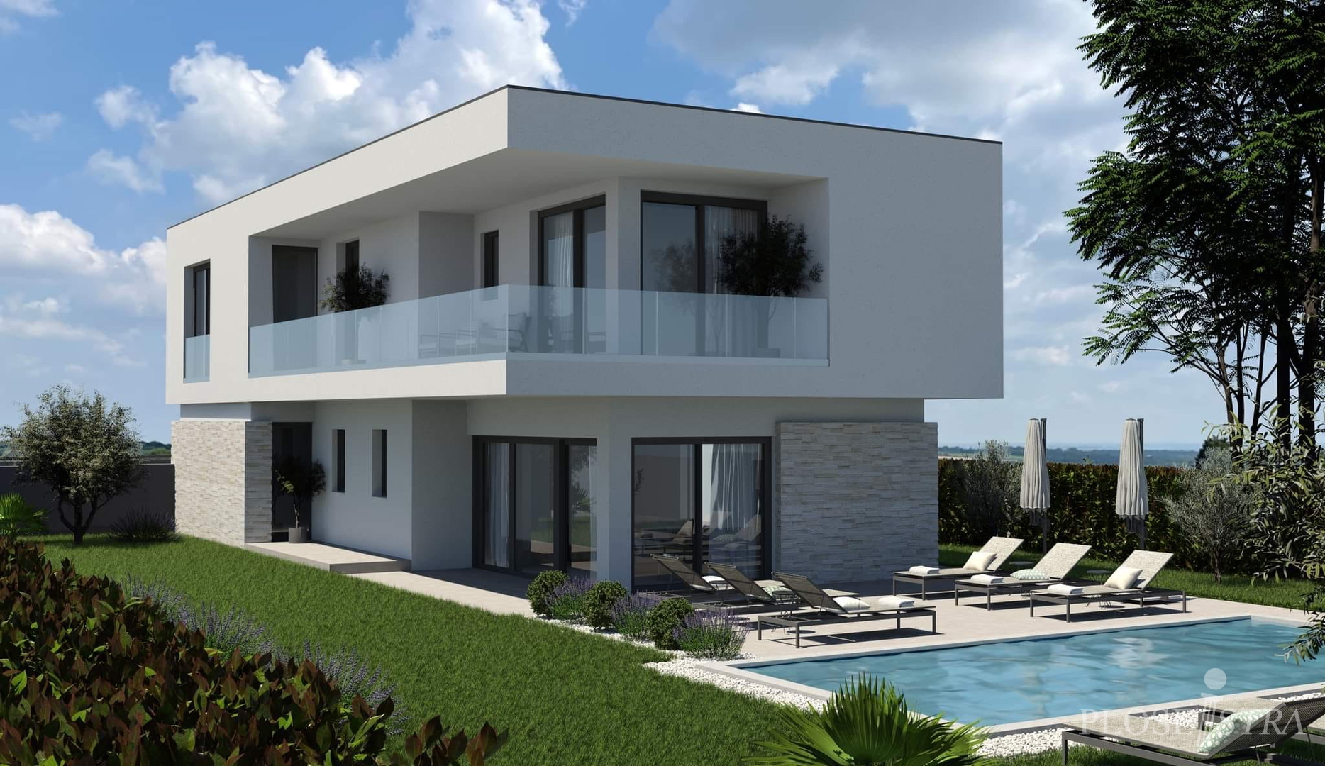 MODERNA VILA NA ATRAKTIVNOJ LOKACIJI!!