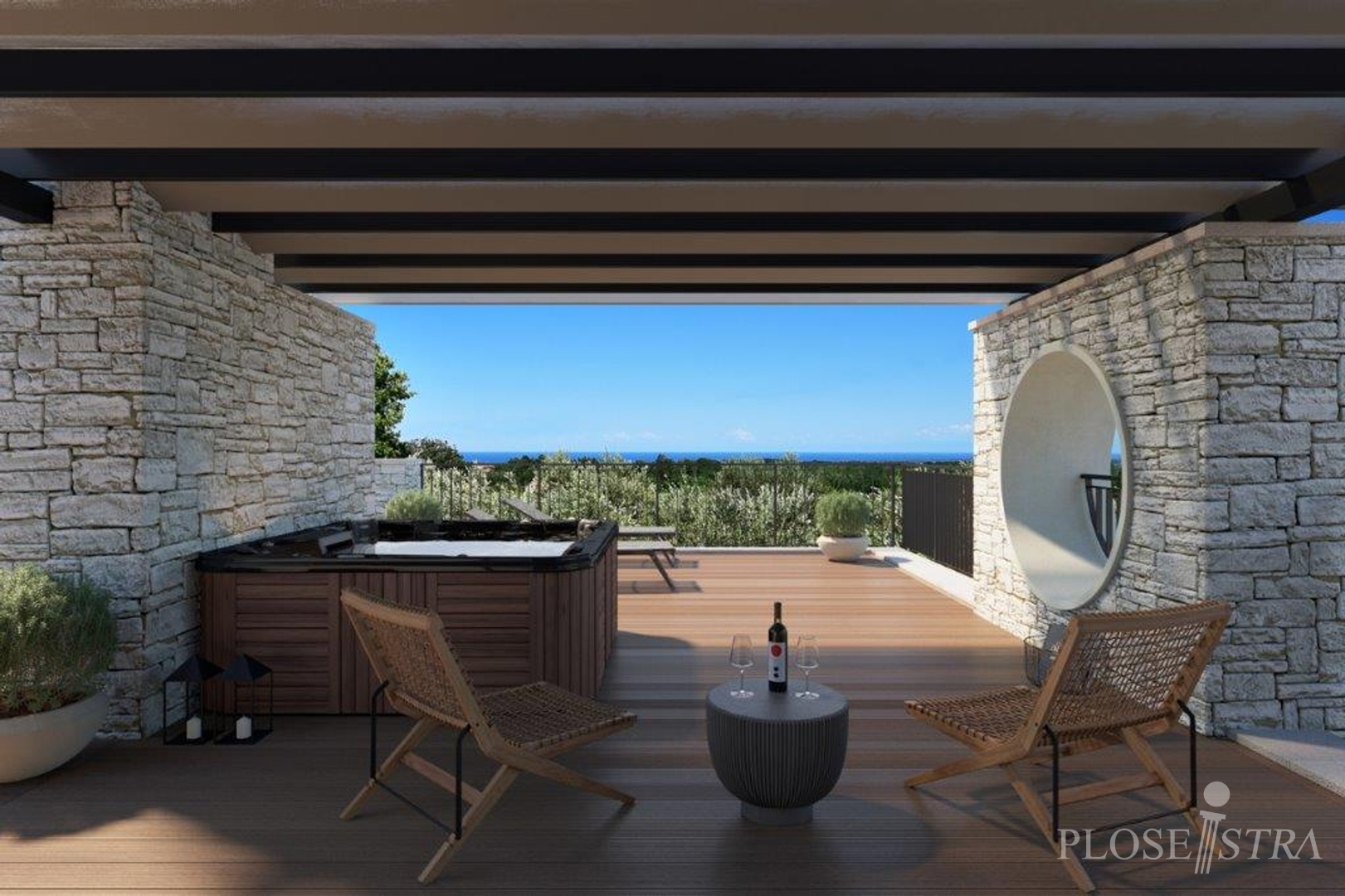 SCHÖNE FAMILIENVILLA MIT MEERBLICK! IN ENTWICKLUNG!