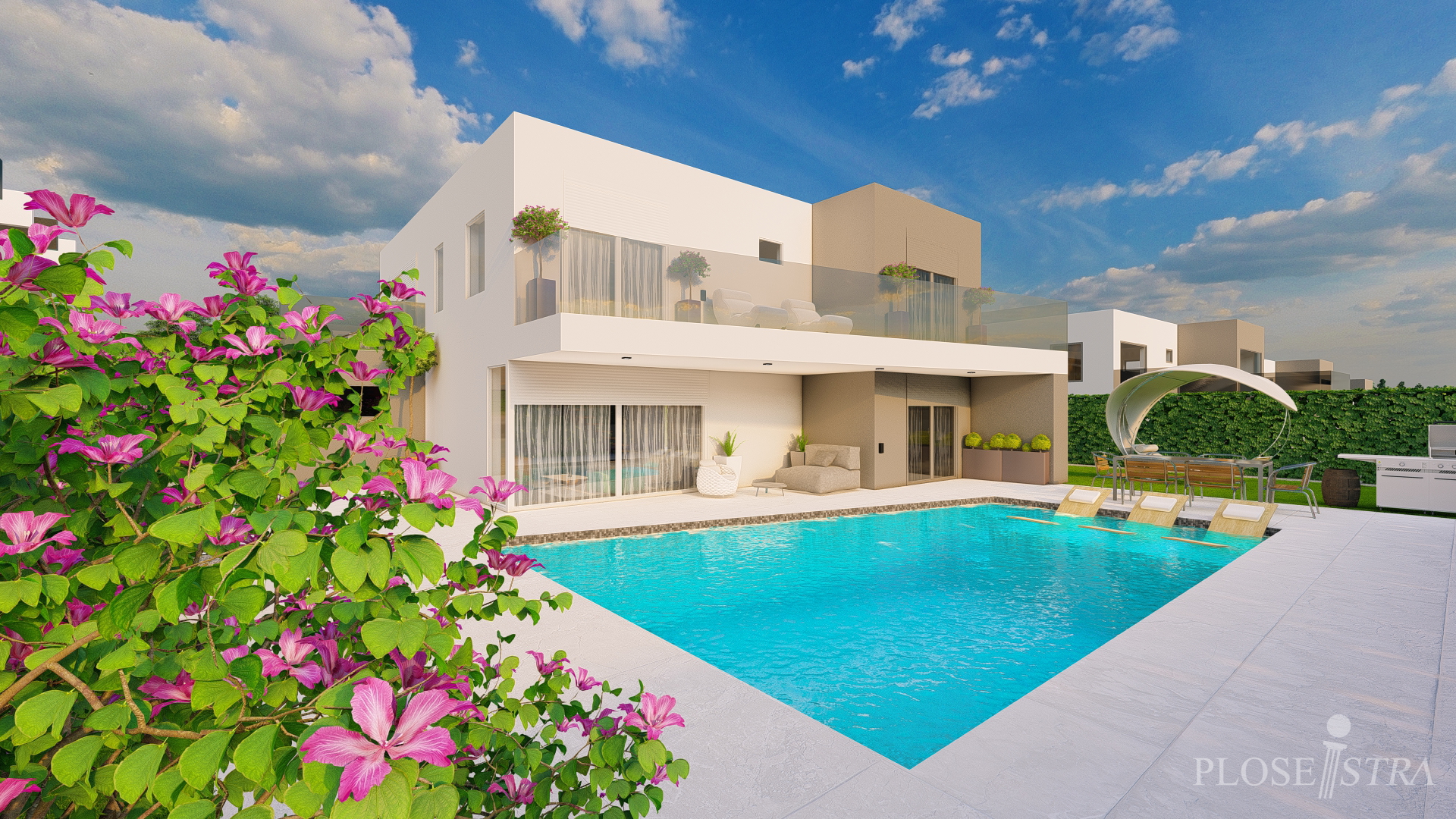 NOVOGRADNJA! MODERNA VILA BLIZU POREČA!