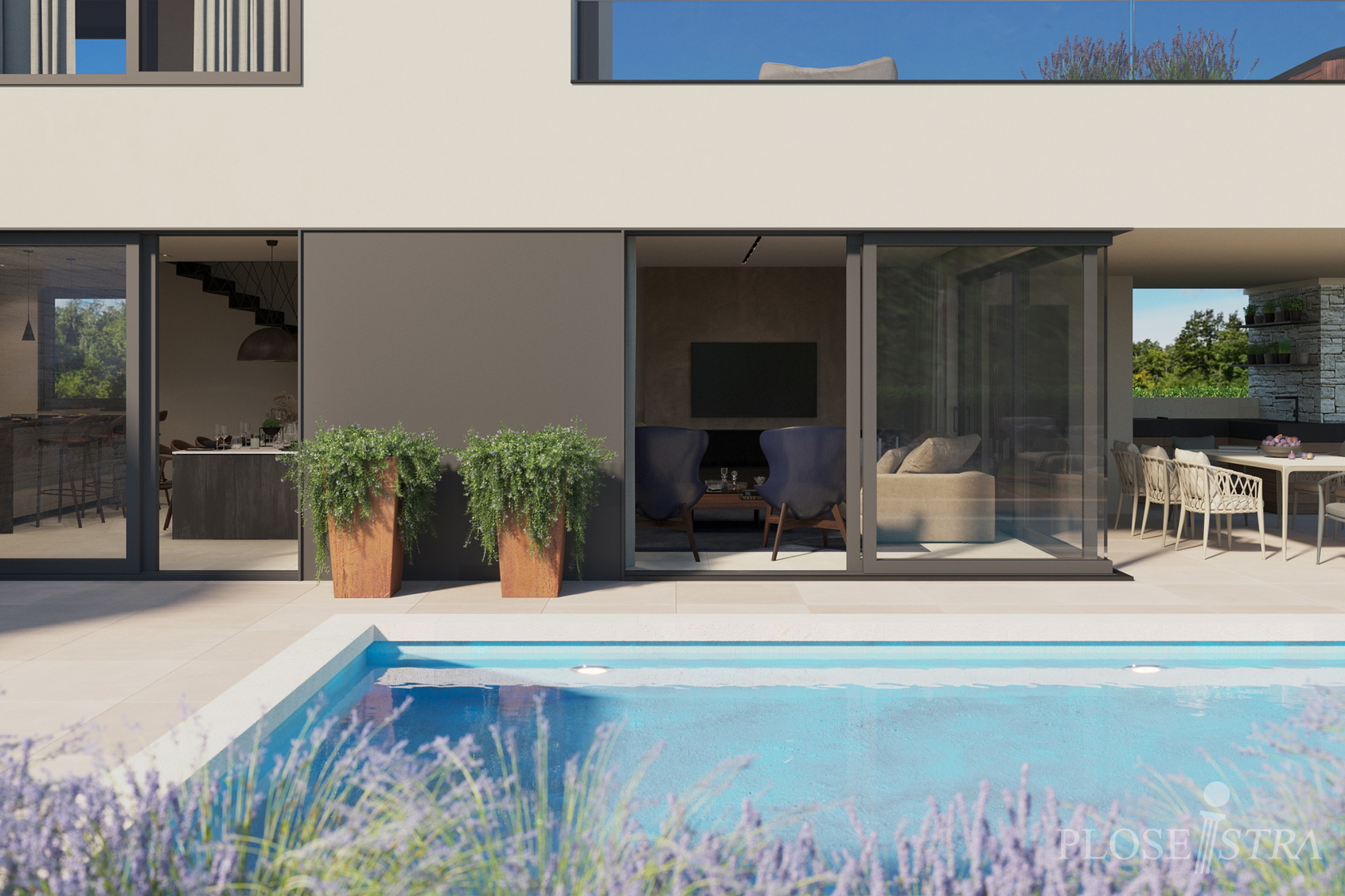 HIGH QUALITY MODERN VILLA WITH POOL IN A QUIET ENVIRONMENT!