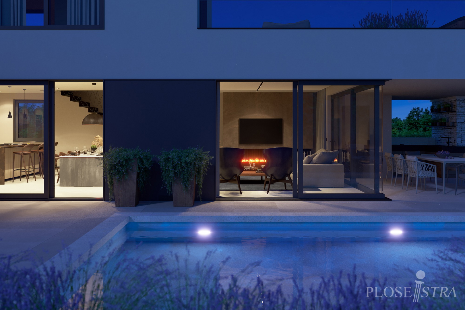 HIGH QUALITY MODERN VILLA WITH POOL IN A QUIET ENVIRONMENT!