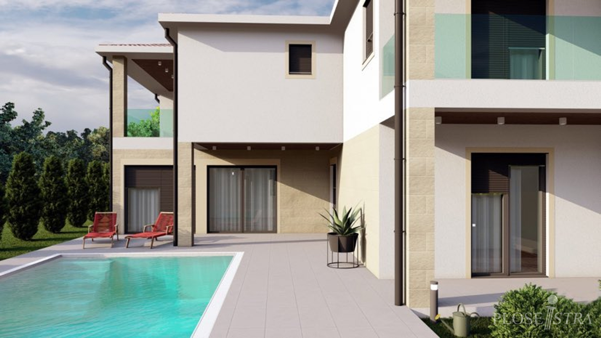 PROJECT! POREČ - KAŠTELIR! VILLA WITH POOL FOR SALE!