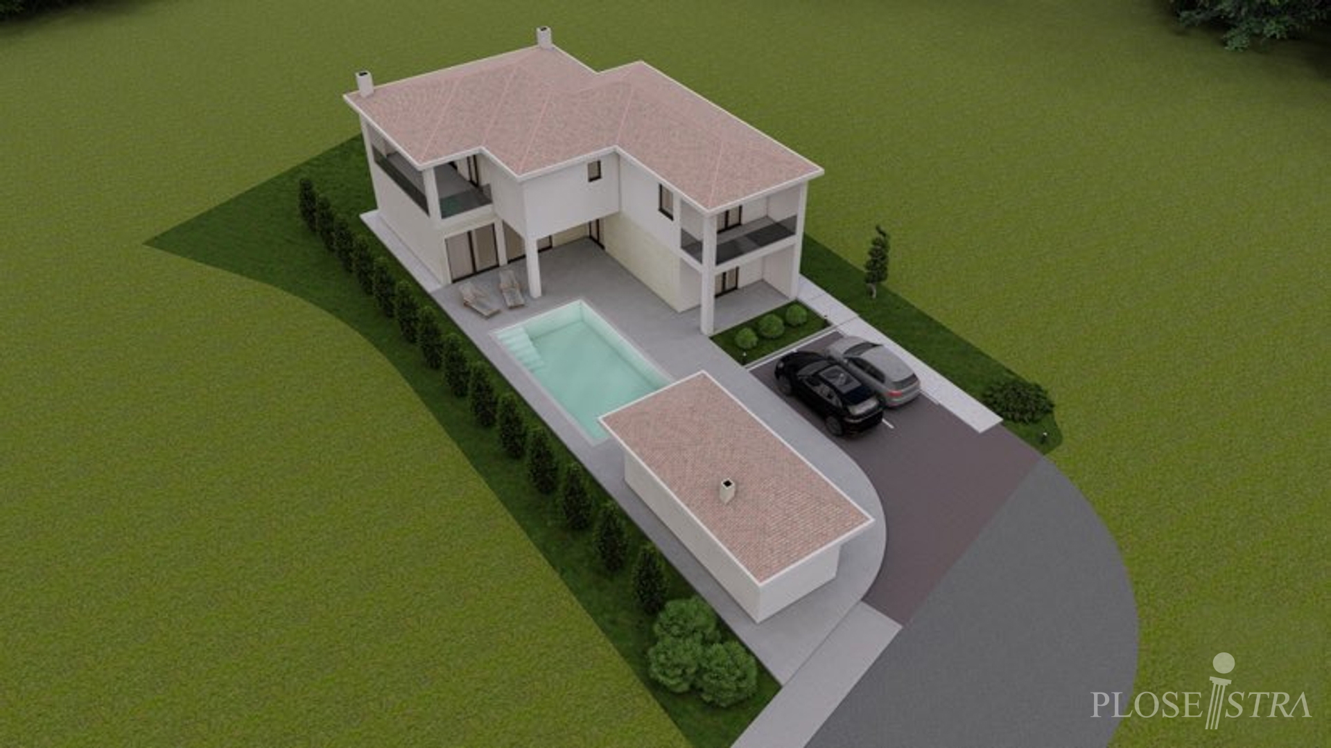 PROJECT! POREČ - KAŠTELIR! VILLA WITH POOL FOR SALE!