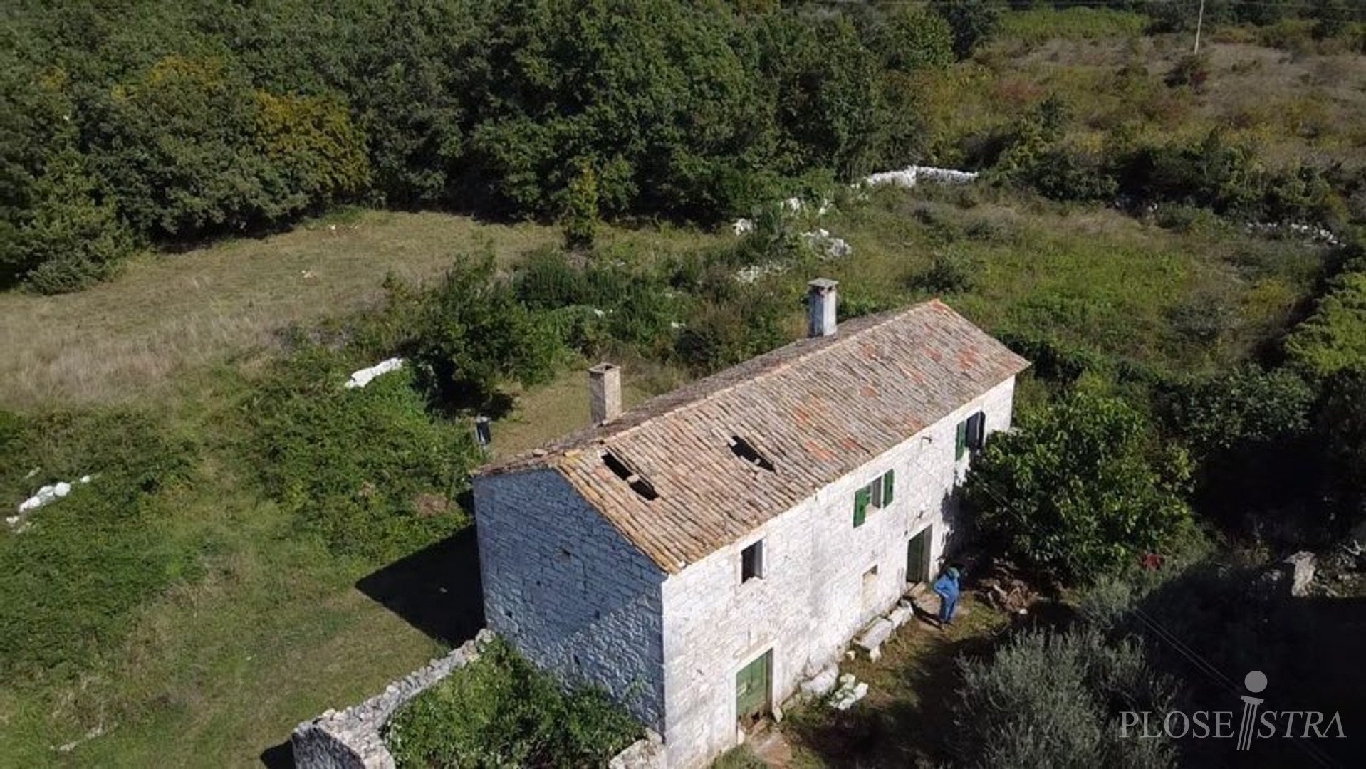 POREČ; VIŠNJAN, STONE HOUSE WITH BEAUTIFUL SEA VIEW; FOR SALE!