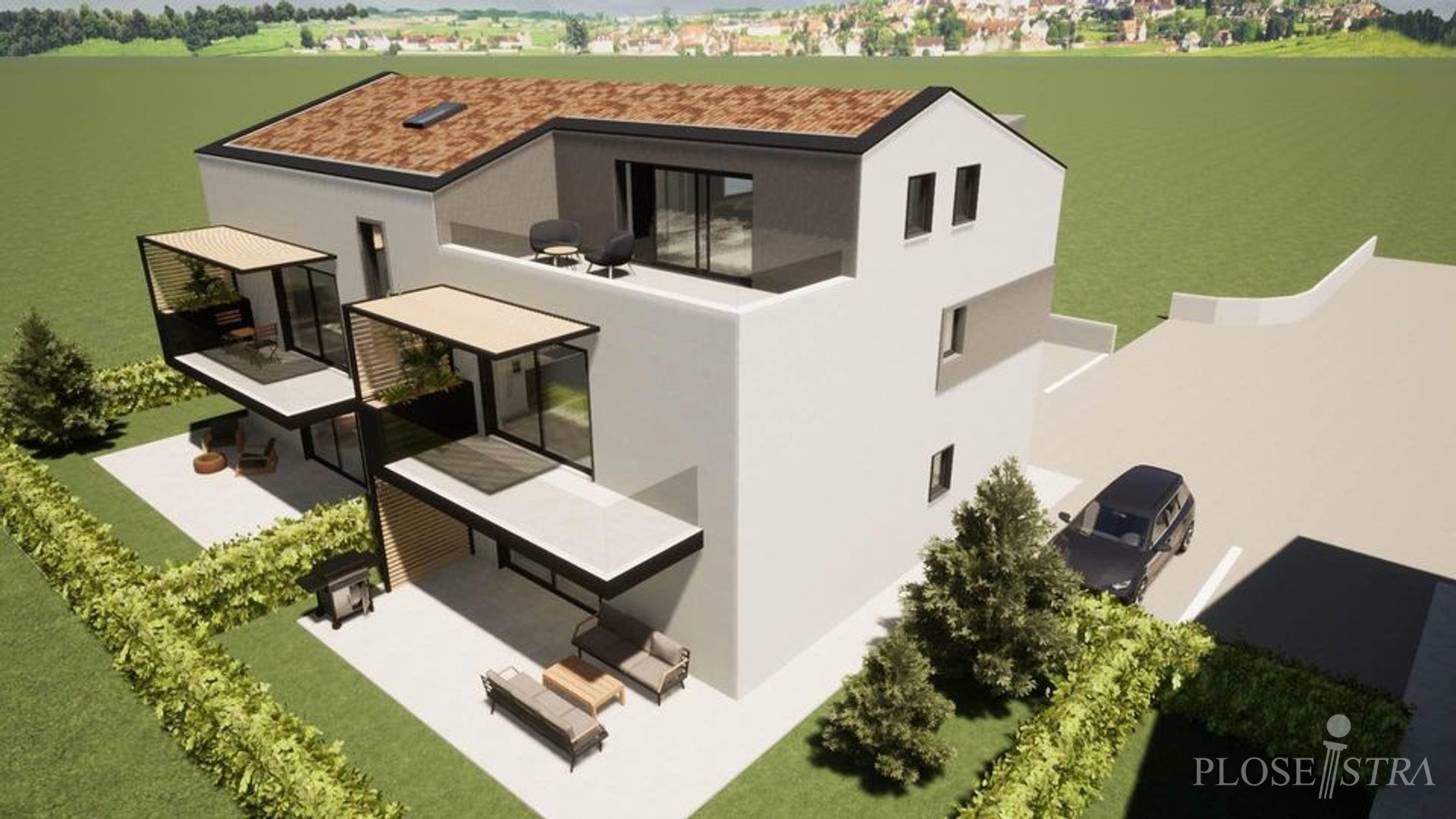 POREČ; NEW BUILDING; TWO-BEDROOM; FOR SALE!