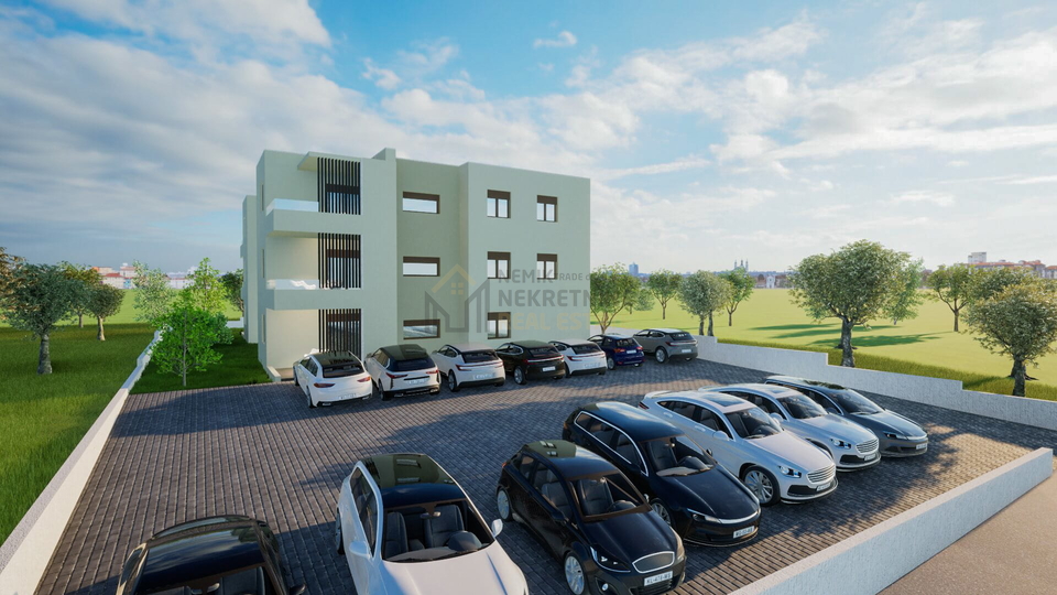VODICE, PRODAJA STANA U PRIZEMLJU NOVOGRADNJE SA PRIPADAJUĆIM VRTOM