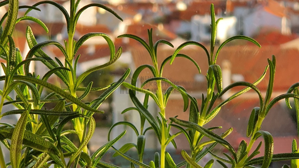 Vodice, manji dvosobni apartman sa pogledom na more