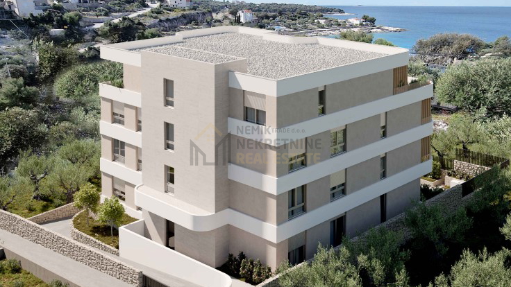 PRIMOŠTEN, FLAT ON THE GROUND FLOOR OF A LUXURIOUS NEW BUILDING WITH GARDEN - S-2, 2S+ LIVING ROOM