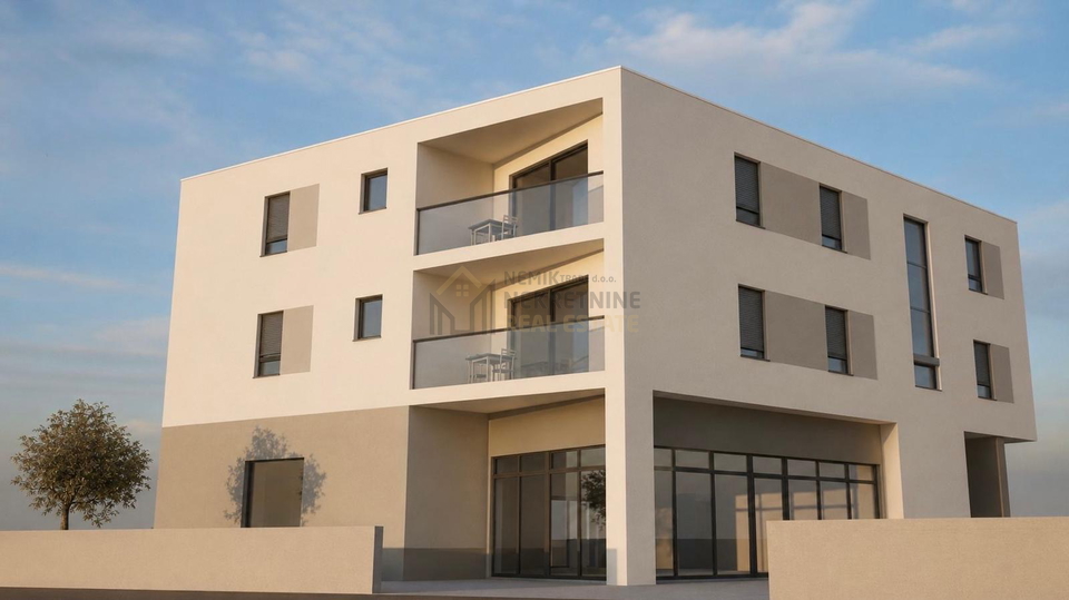 VODICE&comma; NOVOGRADNJA&comma; JEDNOSOBAN STAN NA 1&period; KATU