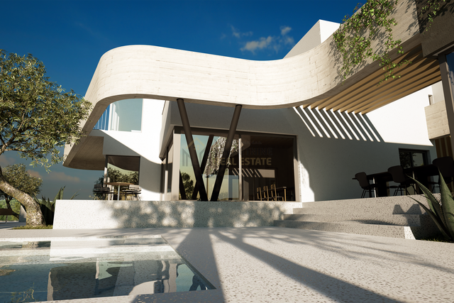 VODICE, VILA MODERNE ARHITEKTURE SA OTVORENIM POGLEDOM