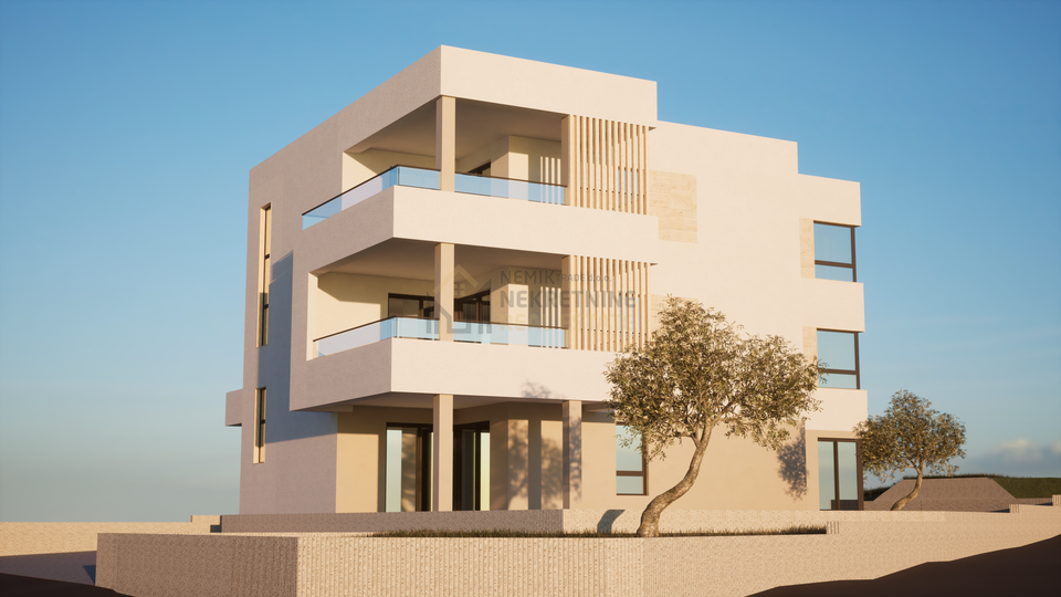 VODICE&comma; PRODAJA&comma; NOVOGRADNJA&comma; POSLJEDNJI STAN NA 2&period; KATU SA OTVORENIM POGLEDOM