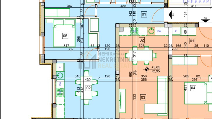 Wohnung, 81 m2, Verkauf, Vodice