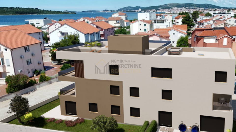 SRIMA-VODICE, NOVOGRADNJA, TROSOBAN STAN U PRIZEMLJU