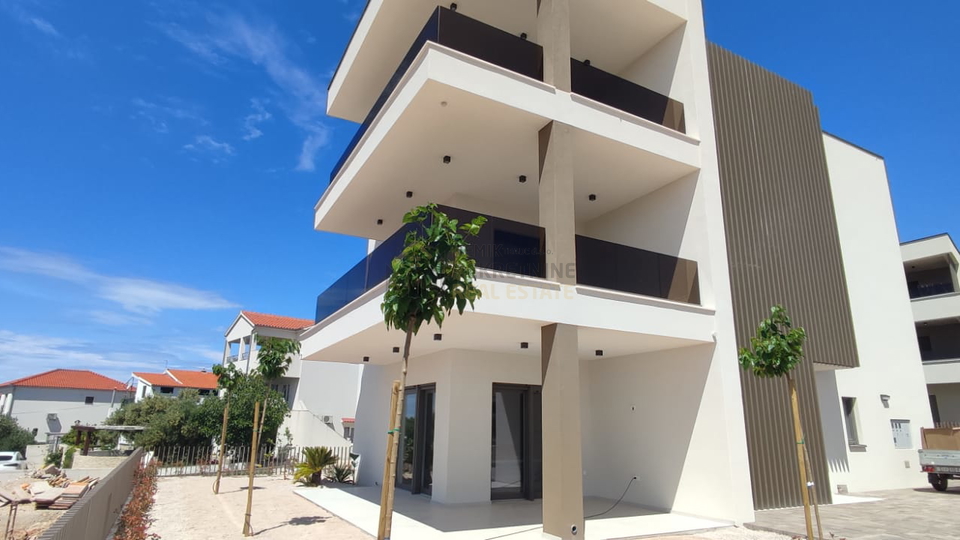 Vodice, new apartments with a view, 300 m from the sea