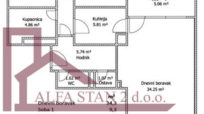 Apartment, 100 m2, For Sale, Split - Pujanke