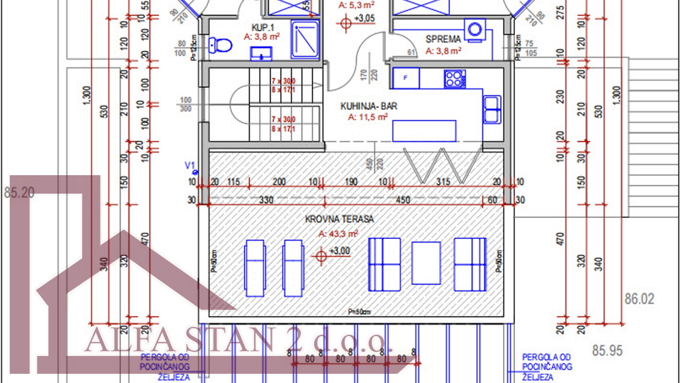 Haus, 273 m2, Verkauf, Podstrana