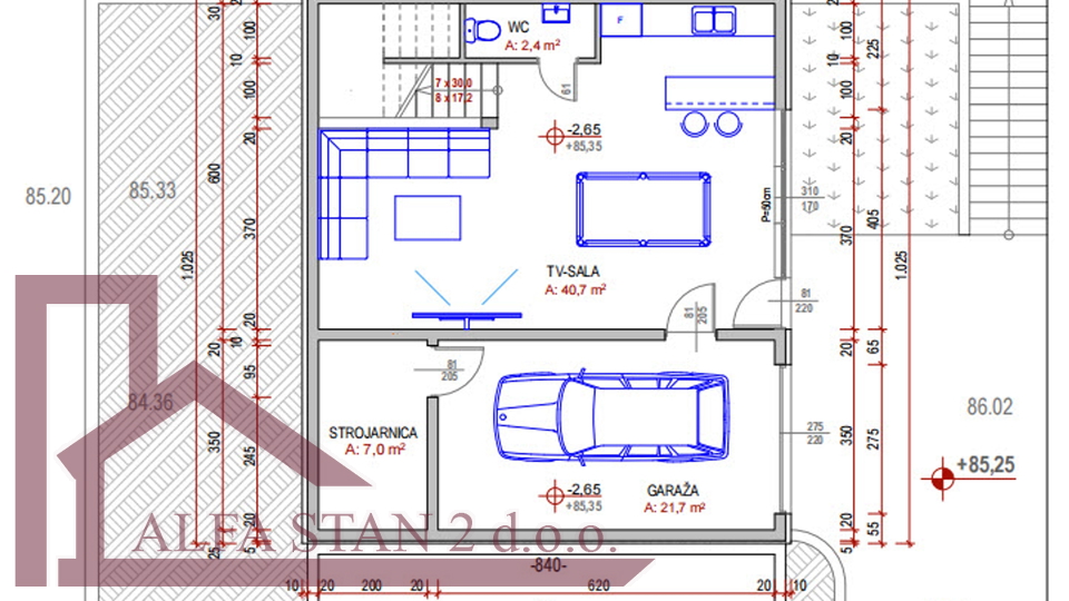 Casa, 273 m2, Vendita, Podstrana