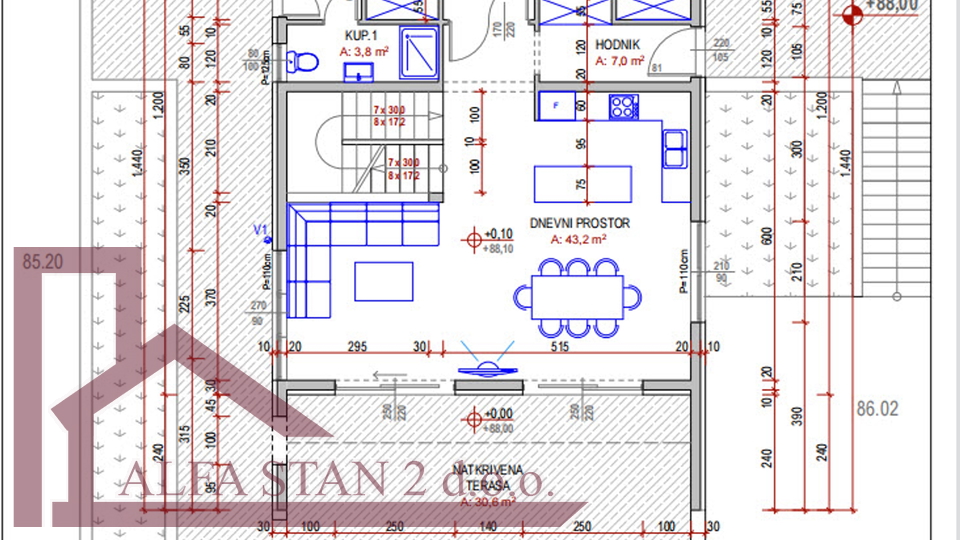 Casa, 273 m2, Vendita, Podstrana