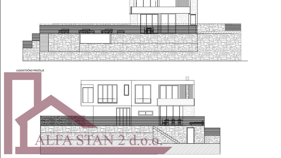 Terreno edificabile con vista per la costruzione di una villa con piscina&comma; Klis&comma; 375&period;000 &euro;