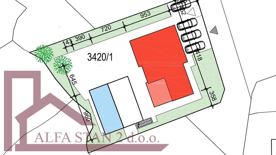 Grundst&uuml;ck&comma; 685 m2&comma; Verkauf&comma; Klis