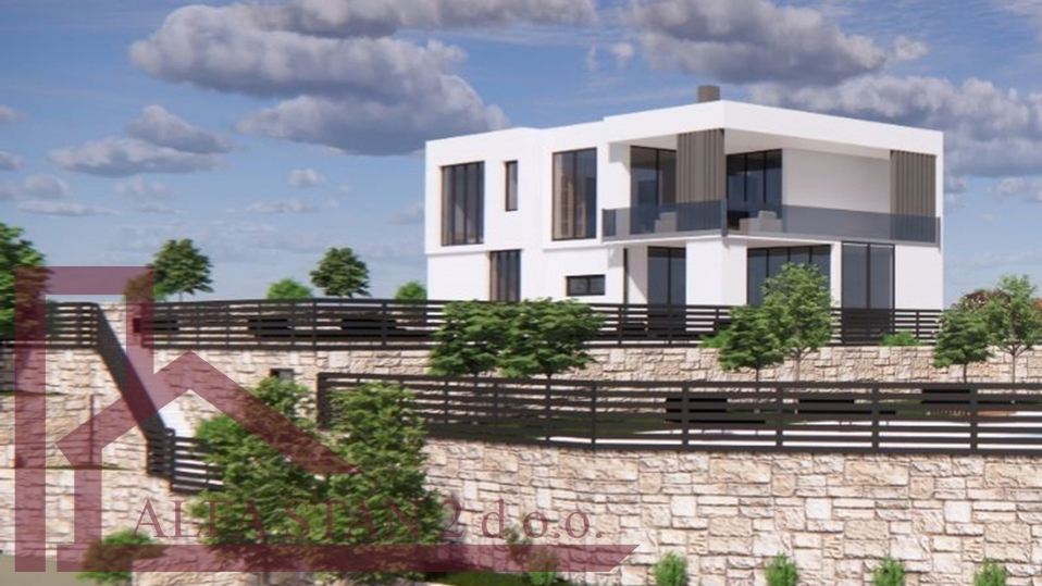 Luxury Villa Plot with Permit and Panoramic Sea Views
