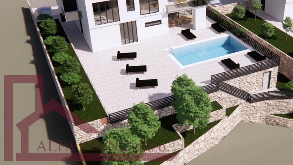 Luxury Villa Plot with Permit and Panoramic Sea Views