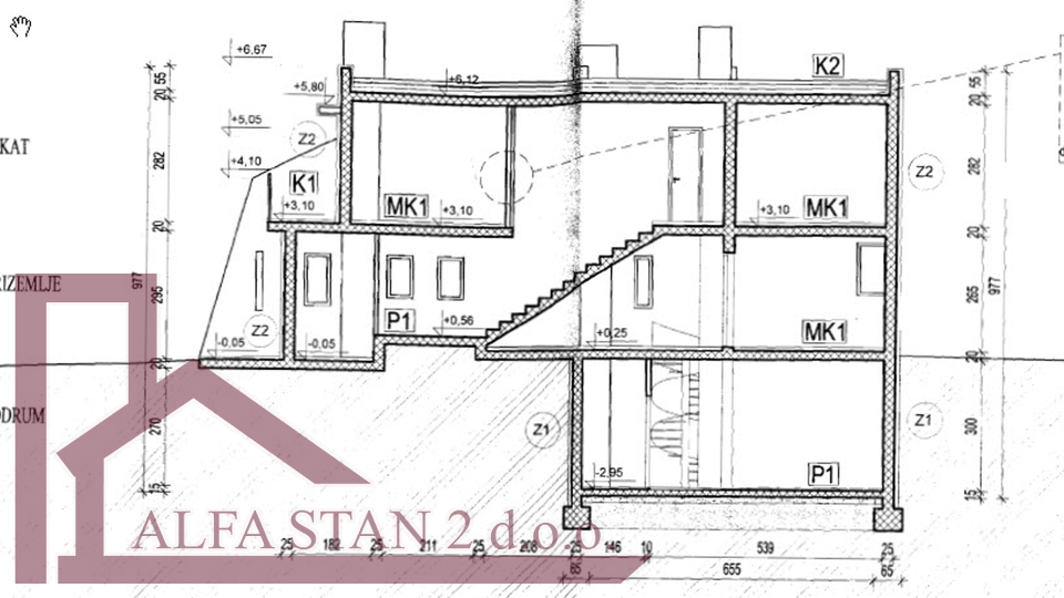 Land, 1068 m2, For Sale, Dugi Rat - Jesenice