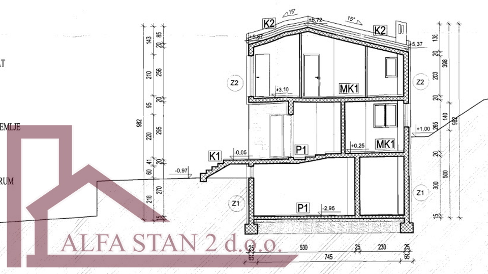 Land, 1068 m2, For Sale, Dugi Rat - Jesenice