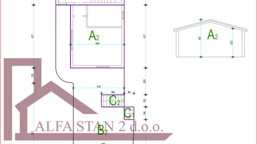 Haus&comma; 174 m2&comma; Verkauf&comma; &Zcaron;rnovnica