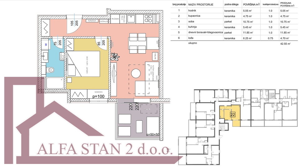 MAKARSKA&comma; novi jednosoban stan za dugoro&ccaron;ni najam 750&euro;