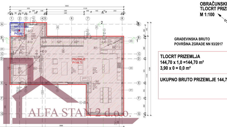 Zu verkaufen&colon; Luxuri&ouml;se Villa mit Pool und Meerblick &ndash; Podstrana&comma; Split