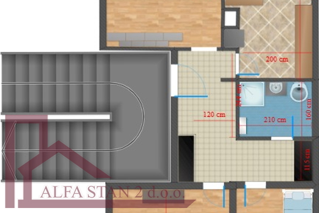 Appartamento, 57 m2, Vendita, Split - Lovret