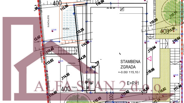 Building Plot with Luxury Villa Project and Pool &ndash; Podstrana near Split