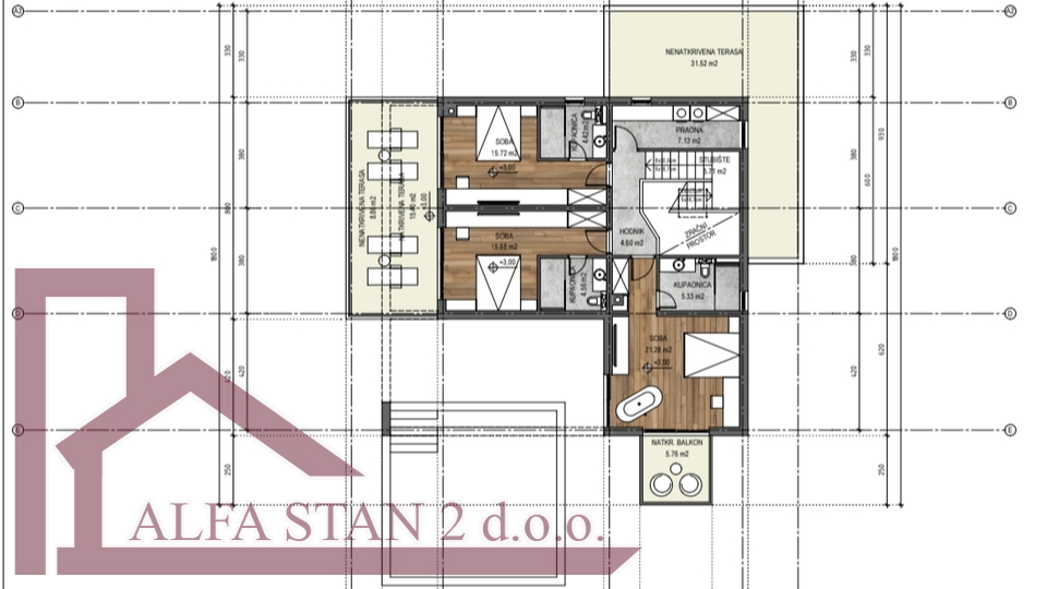 Land&comma; 968 m2&comma; For Sale&comma; Vadalj