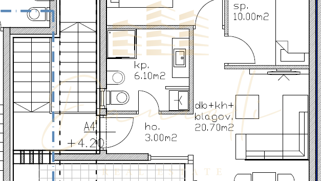 Apartment, 65 m2, For Sale, Umag - Lovrečica