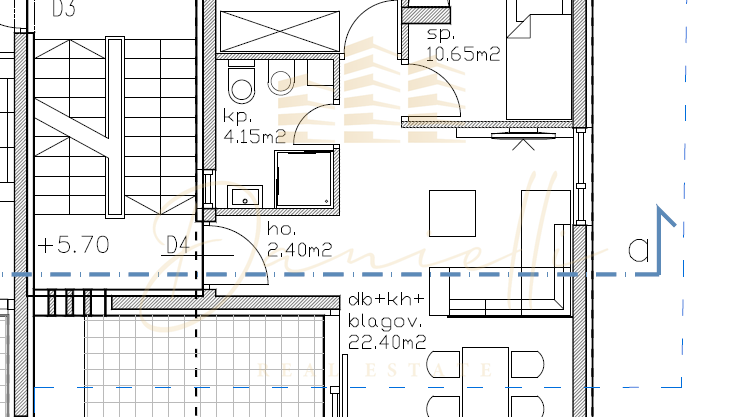 Apartment, 64 m2, For Sale, Umag - Lovrečica