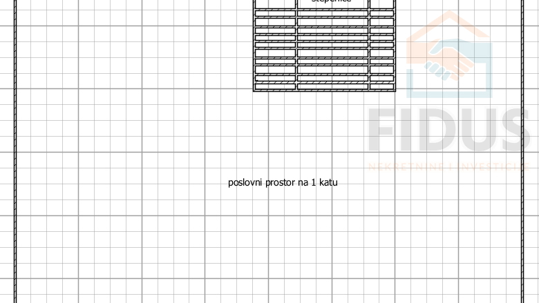 Commercial Property, 401 m2, For Rent, Osijek - Gornji grad