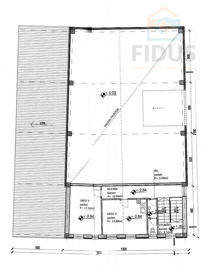 Poslovni prostor (hala + uredi) - Josipovac