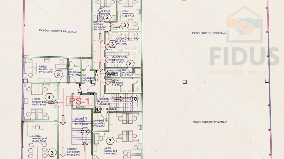 Poslovna zgrada - Vukovarska cesta &lpar;Osijek&rpar;