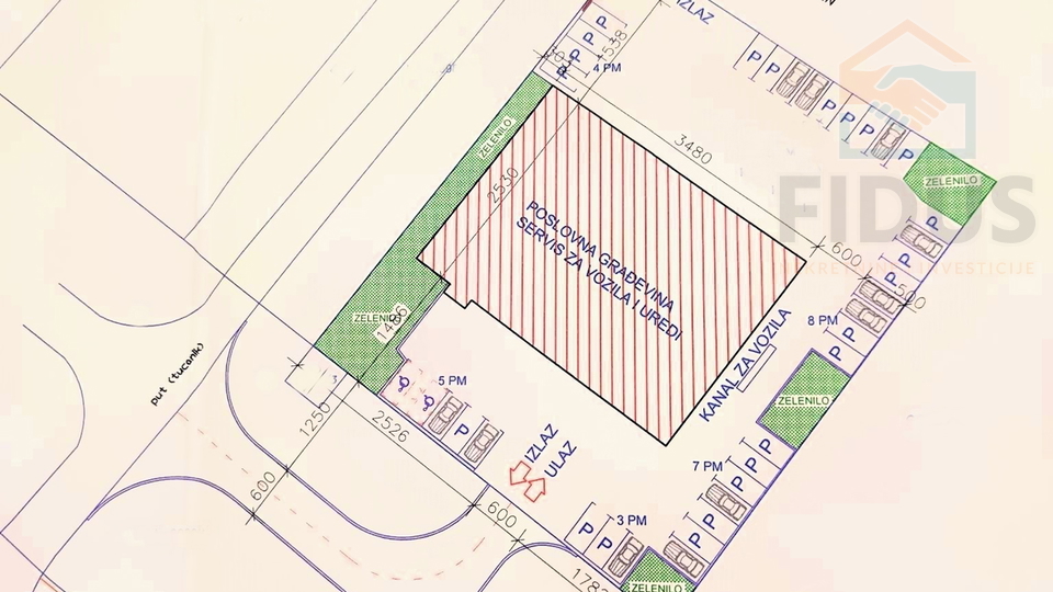 Poslovna zgrada - Vukovarska cesta &lpar;Osijek&rpar;