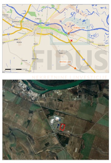 Zemljište s devastiranim objektom - Industrijska zona Nemetin