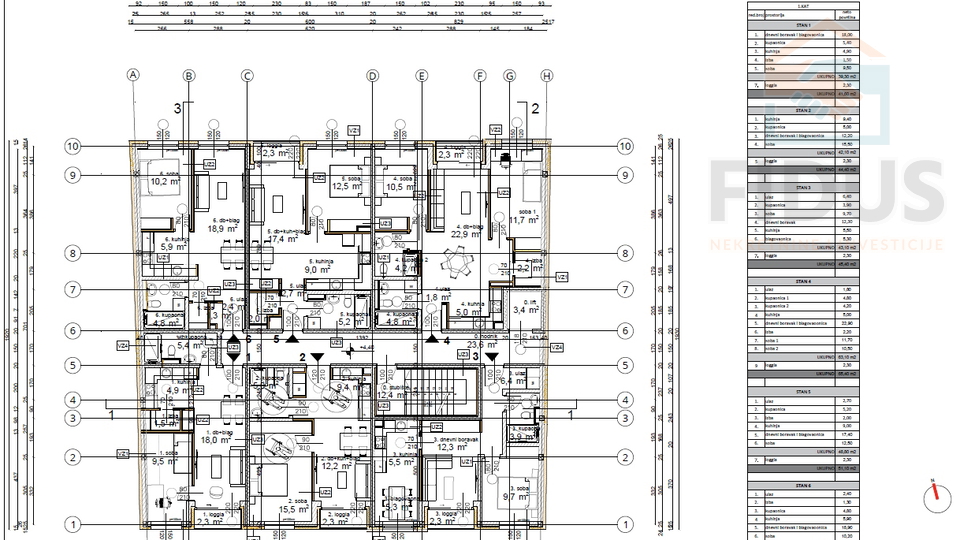 Appartamento, 43 m2, Vendita, Osijek - Donji grad