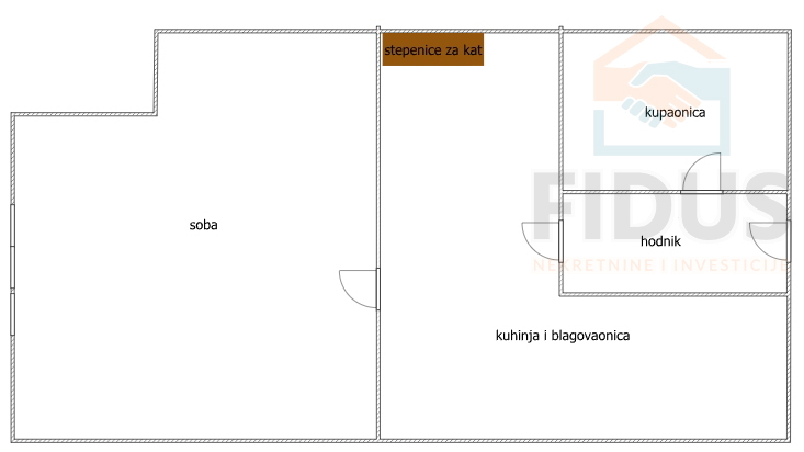 Appartamento, 69 m2, Vendita, Osijek - Novi grad