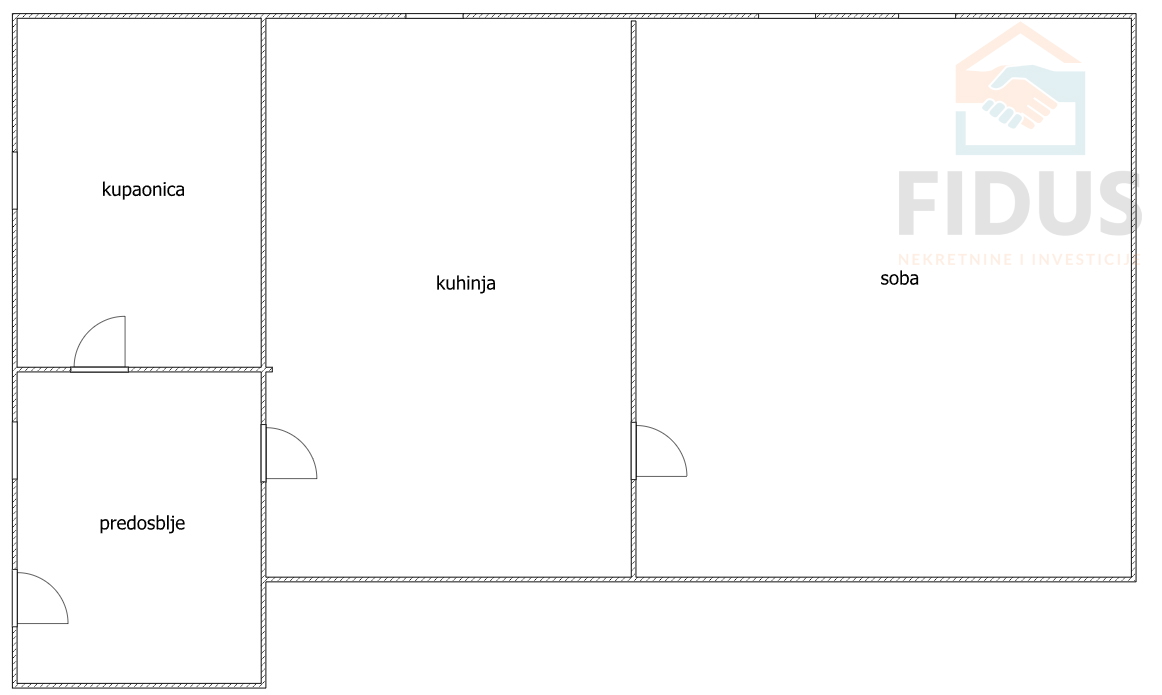 Manja kuća s velikom okućnicom  - Palača