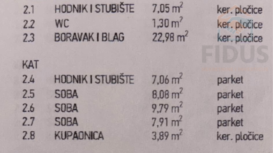 Apartment, 74 m2, For Sale, Osijek - Retfala