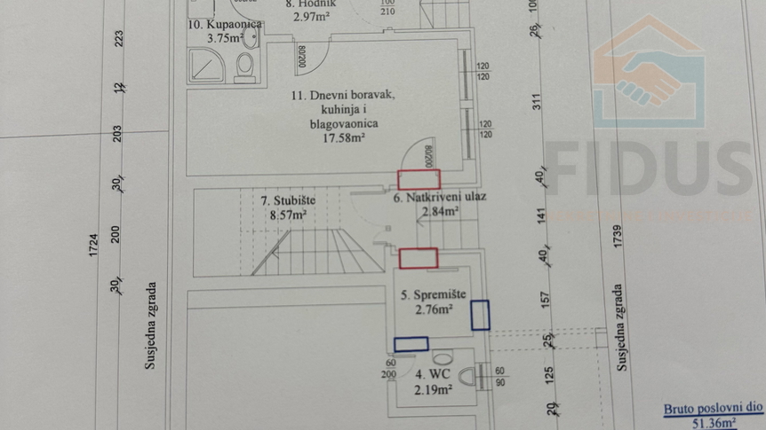 Osijek - moderno opremljen stan 218m2 + manji stan 46m2